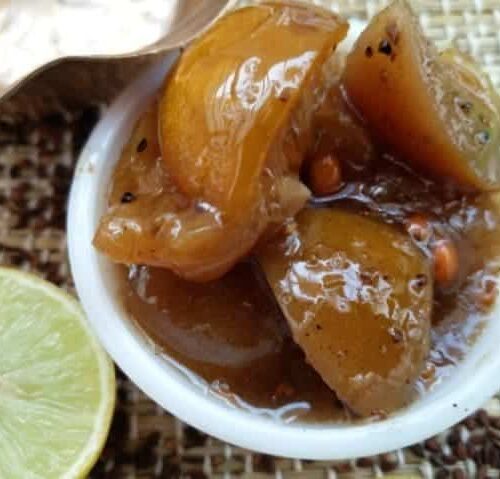 Authentic Lemon - no oil pickle -300gm