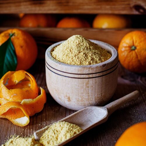 Orange Peel Powder - Vitamin C Source - 100Gm