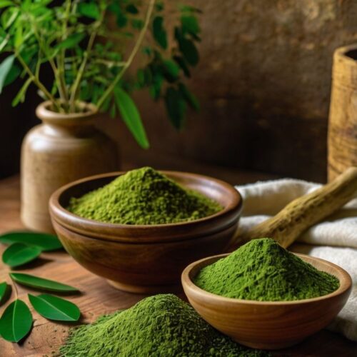 Moringa powder (shadow drying leaves) - 100gm