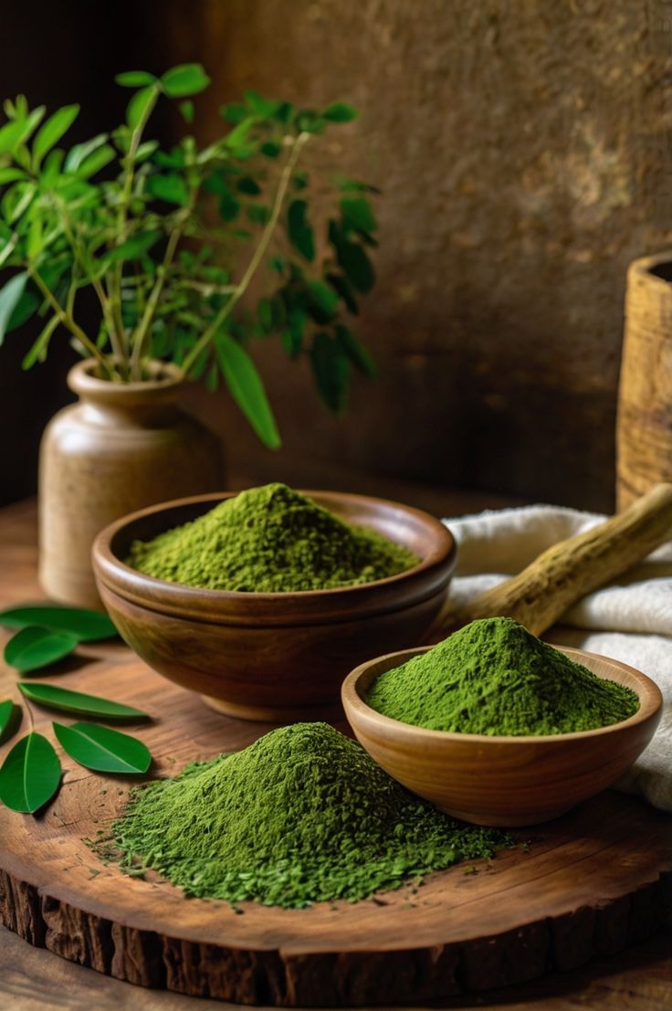 Moringa powder (shadow drying leaves) - 100gm