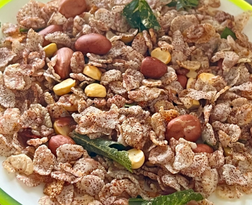 Red Rice Chiwda - 300gm - Baked